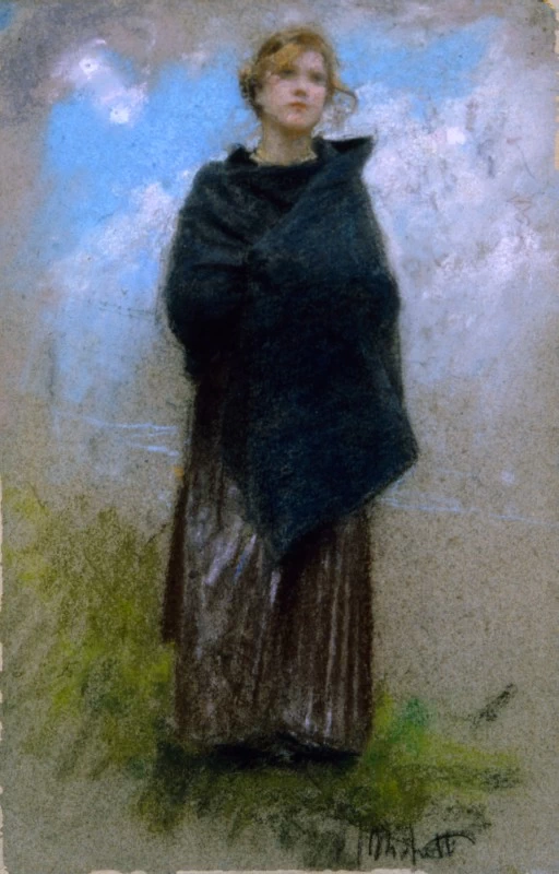 Francesco Paolo Michetti - 198, Studio di figura femminile, Artgate Fondazione Cariplo